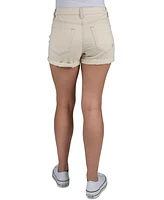 Indigo Rein Juniors' Exposed-Fly Destructed Shorts