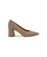 Gentle Souls Women's Dionne Block Heel Pointy Toe Pumps