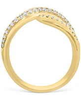 Effy Diamond Crossover Statement Ring (1/2 ct. t.w.) in 14k Gold