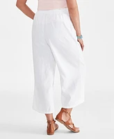 Style & Co Women's Cropped Drawstring Pants, Created for Macy's