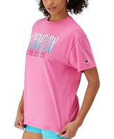 Champion Women's Loose-Fit Logo Graphic T-Shirt