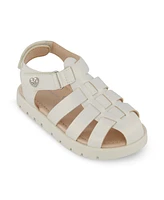 Jessica Simpson Toddler Girls Tia Fisher Puffy Bow Casual Sandals