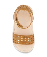 Jessica Simpson Toddler Girls Janey Perf Leather Sandals