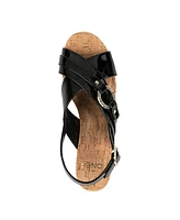 Jones New York Women's Grenel Crisscross Block Heel Dress Sandals