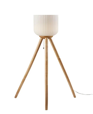 Adesso 57.5" Wood Kinsley Floor Lamp