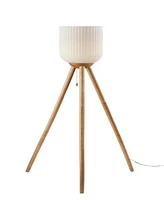 Adesso 57.5" Wood Kinsley Floor Lamp