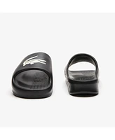 Lacoste Men's Croco 2.0 Evo Slip-On Slide Sandals