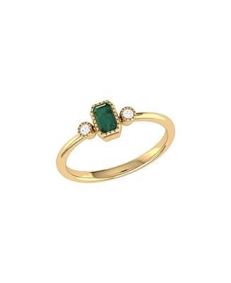 LuvMyJewelry Emerald Cut Gemstone