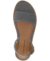 Lucky Brand Women's Kimaya Ankle-Strap Flat Sandals