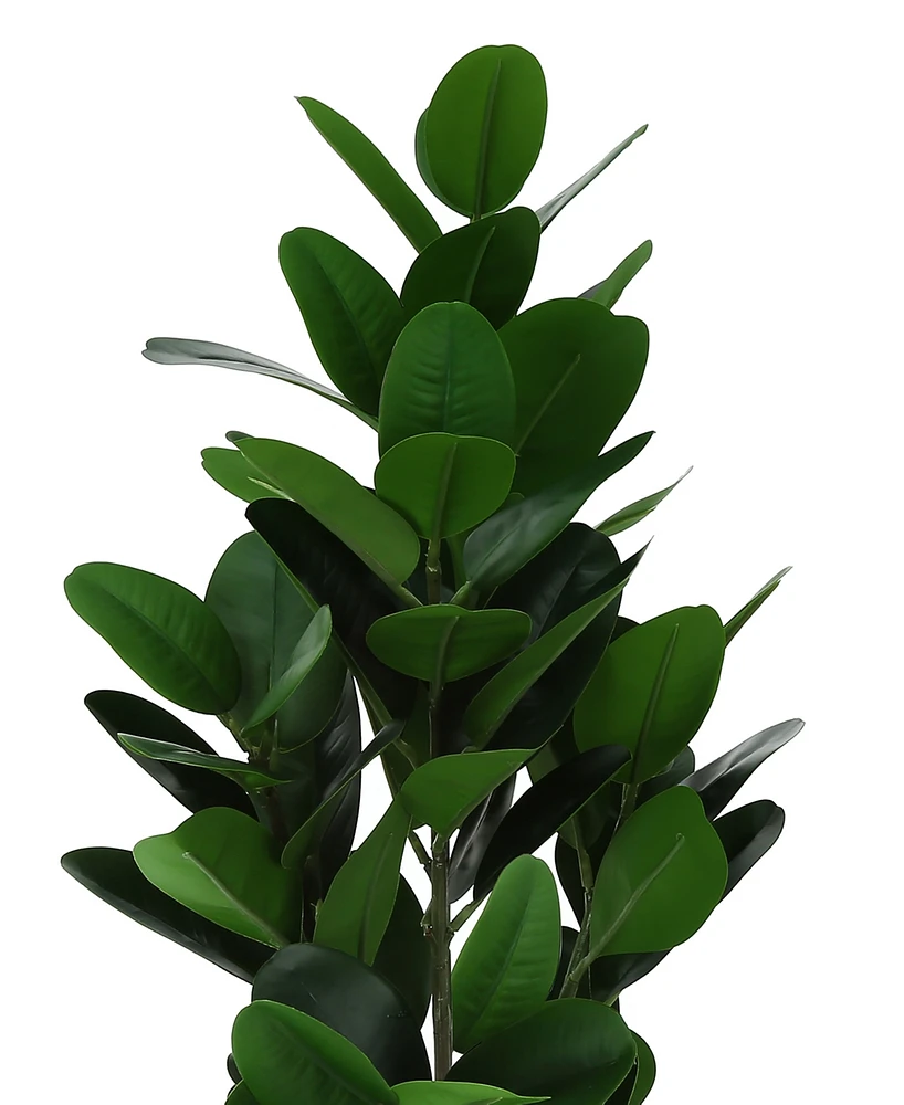 Monarch Specialties 28" Indoor Artificial Floor Garcinia Tree with Black Pot