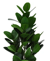 Monarch Specialties 28" Indoor Artificial Floor Garcinia Tree with Black Pot