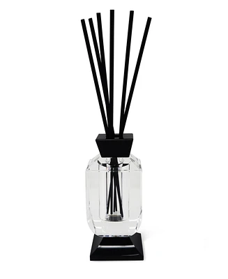 Vivience Black Accents Crystal Reed Diffuser, Lilly of the Valley Scent