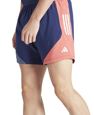 adidas Men's Own The Run Moisture-Wicking Drawstring 7" Shorts