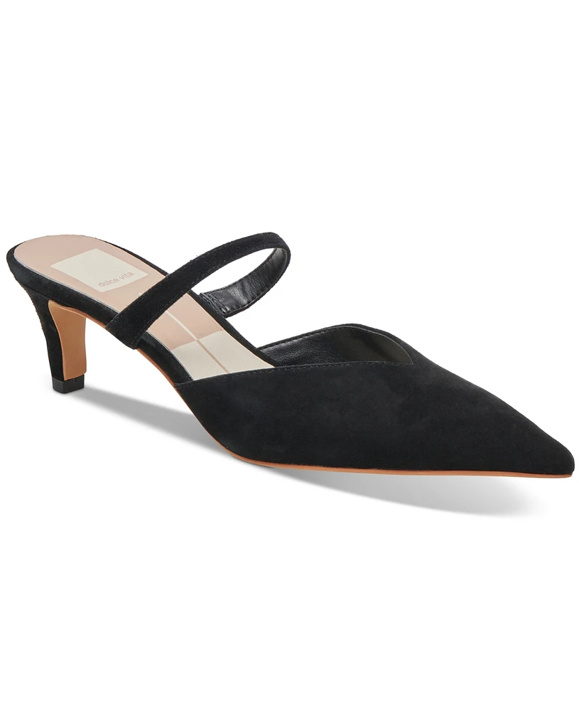 Dolce Vita Women's Kanika Pointed-Toe Mid-Heel Pumps