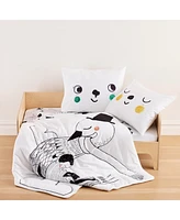 Swan Cotton Toddler Comforter