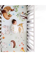 Enchanted Forest Crib Sheet & Swaddle Bundle