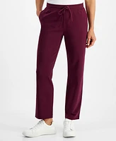 Style & Co Petite Mid-Rise Pull-On Pants, Short, Created for Macy's