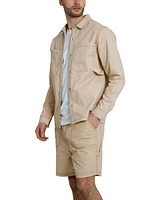 Native Youth Men's Contrast-Stitch Carpenter Shirt