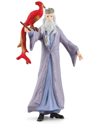 Schleich Wizarding World of Harry Potter: Albus Dumbledore Fawkes Figurines