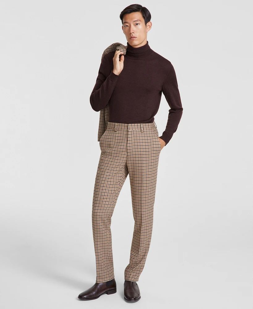 Hugo by Boss Men's Modern-Fit Houndstooth Suit Separate Pants