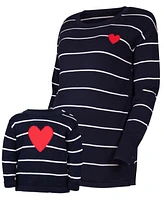 Seraphine Women's Maternity Mama Mini Nautical Cotton Sweaters