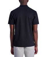 Karl Lagerfeld Paris Men's Knit Stripe Polo, Created for Macy's