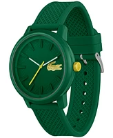 Lacoste Men's L.12.12. Silicone Strap Watch 48mm