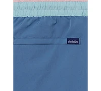 Chubbies Men's The Gravel Roads Quick-Dry 5-1/2" Swim Trunks with Boxer-Brief Liner