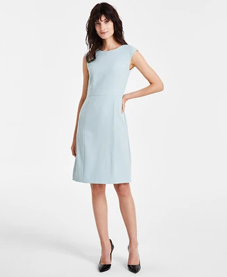 Kasper Petite Cap-Sleeve Sheath Dress