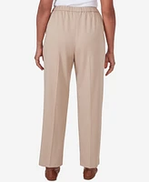 Alfred Dunner Women's Tuscan Sunset Twill Average Length Pants