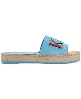 Karl Lagerfeld Paris Women's Caine Espadrille Slide Sandals