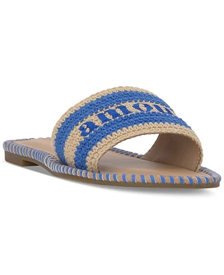 On 34th Women's Madelyn Slip-On Woven Flat Sandals, Created for Macy's