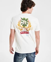 Guess Men's High Grade Palm Logo Graphic T-Shirt