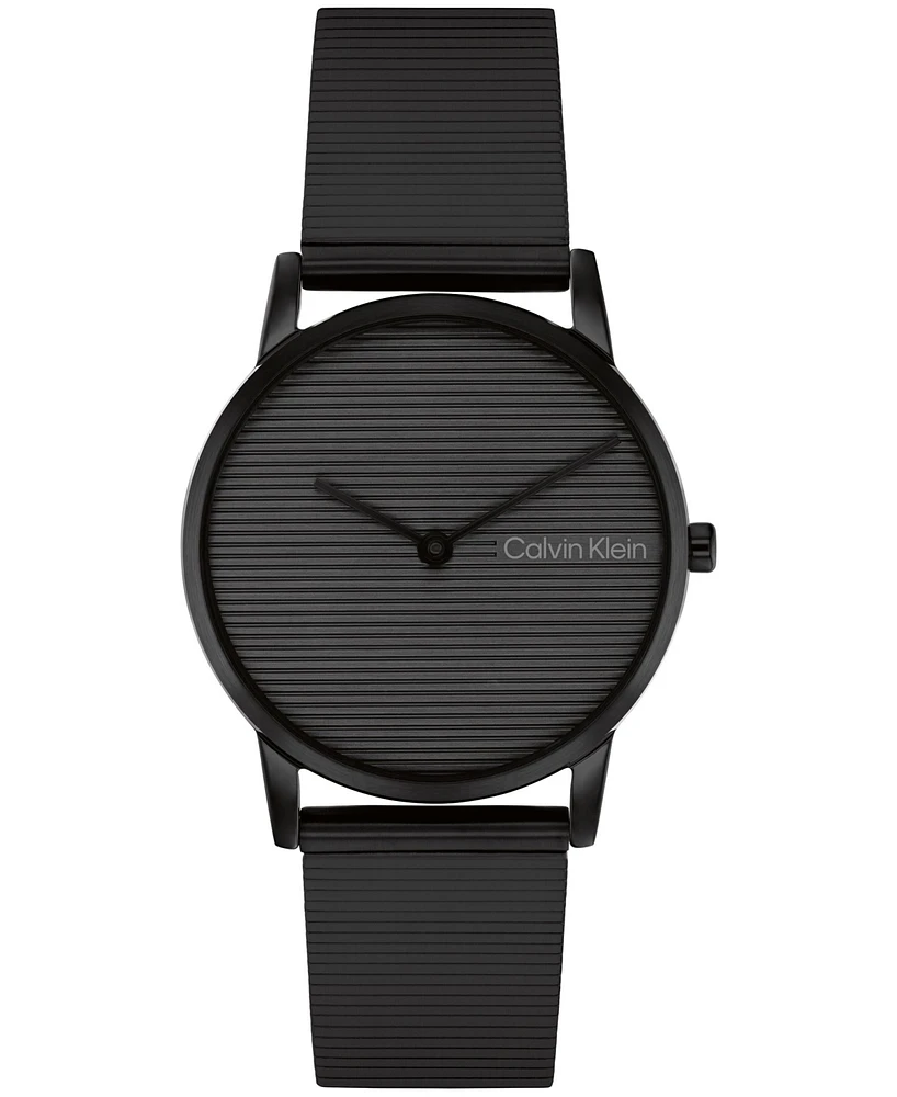 Calvin Klein Women's Ck Feel Stainless Steel Mesh Watch 30mm