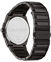 Calvin Klein Men's Meta-Minimal Stainless Steel Watch 41mm