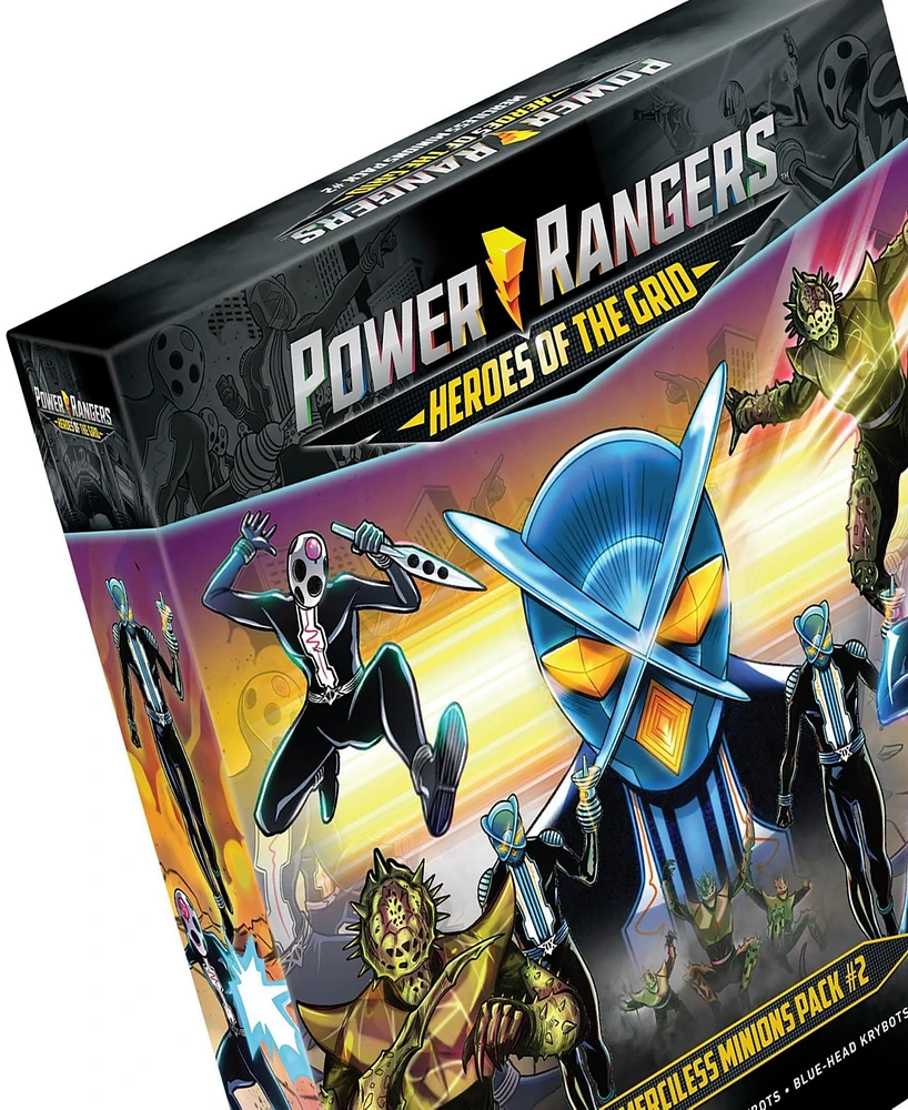 Renegade Game Studios - Power Rangers Heroes of The Grid Merciless Minions Pack 2 Game Expansion