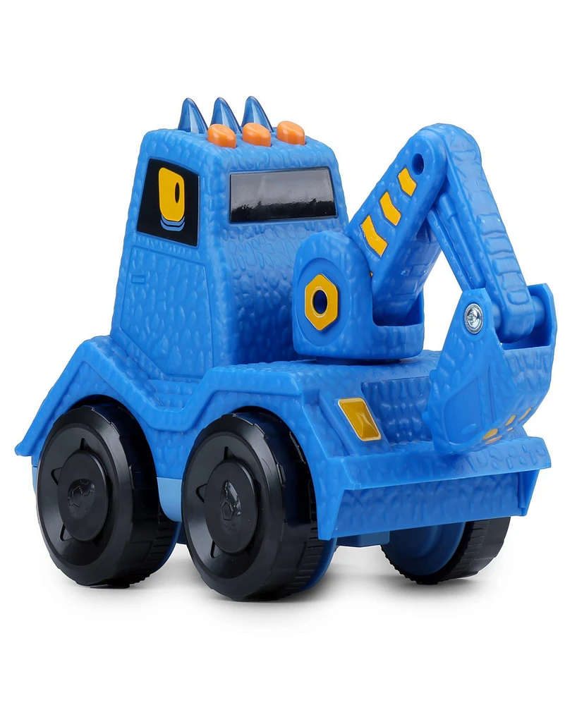Kid Galaxy Dino Mover Excavator Vehicle Set