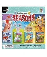 First Library - Four Seasons Board Books With Puppets