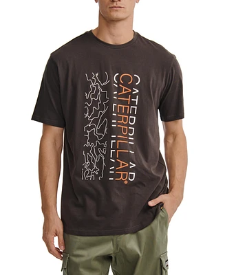 Caterpillar Men's Urban Camo Graphic T-shirt