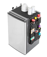 Smart Design Mini Fridge Organizer with 12 Pockets 53.5" x 12"