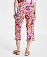 Jm Collection Women's Printed Culotte Pants, Created for Macy's