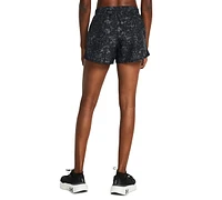 Under Armour Women's Fly By Printed Mesh-Side Shorts