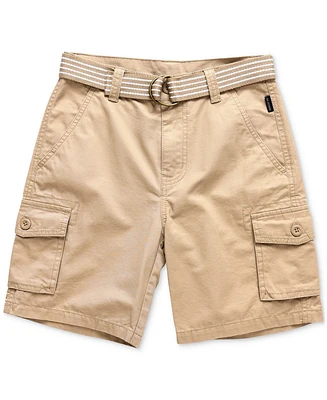 Ring of Fire Big Boys Bobby Twill Cargo Shorts with D-Ring Belt