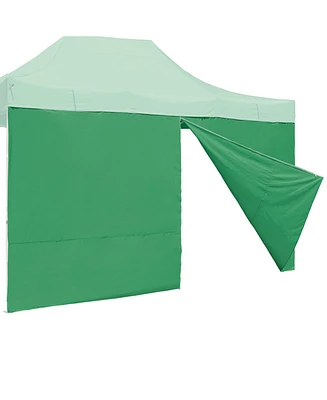 Instahibit 1 Pack Side Wall for 10x15 Ft Ez Pop Up Canopy Tent UV50+ Zipper Yard
