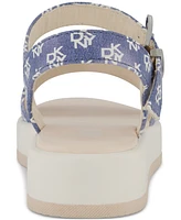 Dkny Little & Big Girls Lottie Brea Logo Platform Sandals