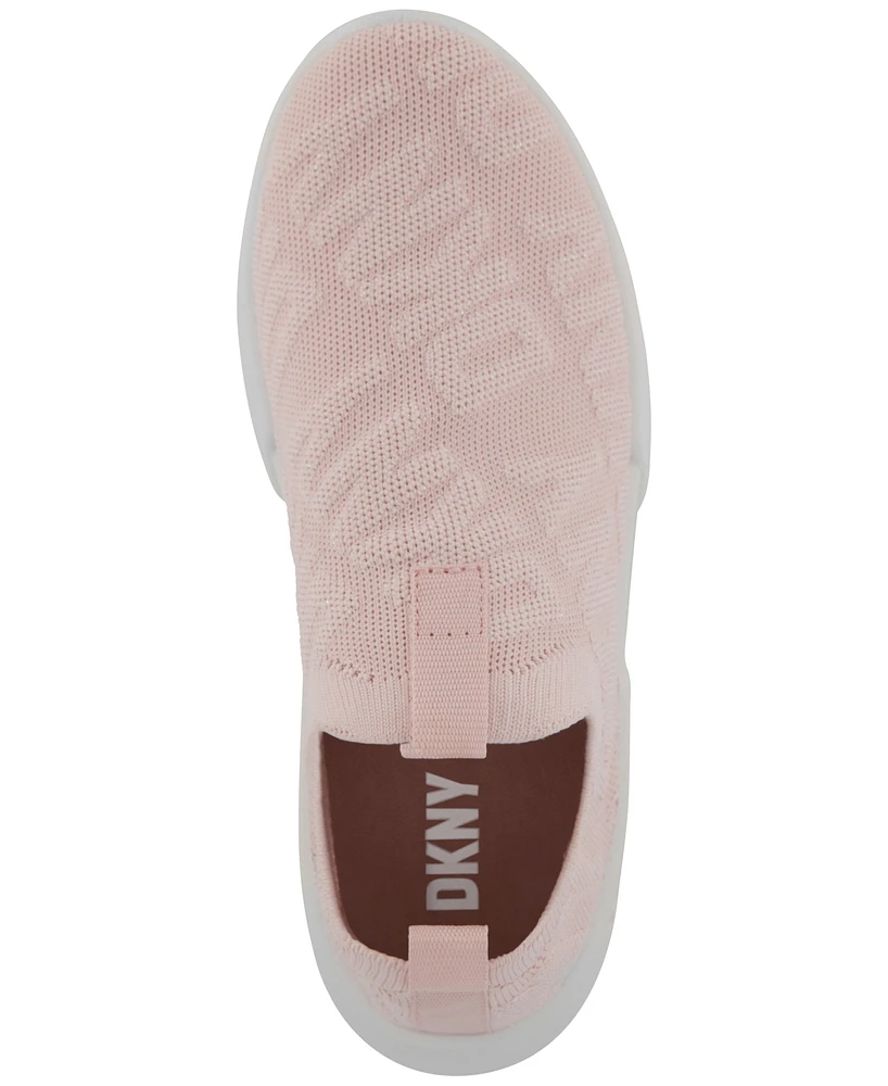 Dkny Little & Big Girls Mia Rose Slip-On Knit Sneakers