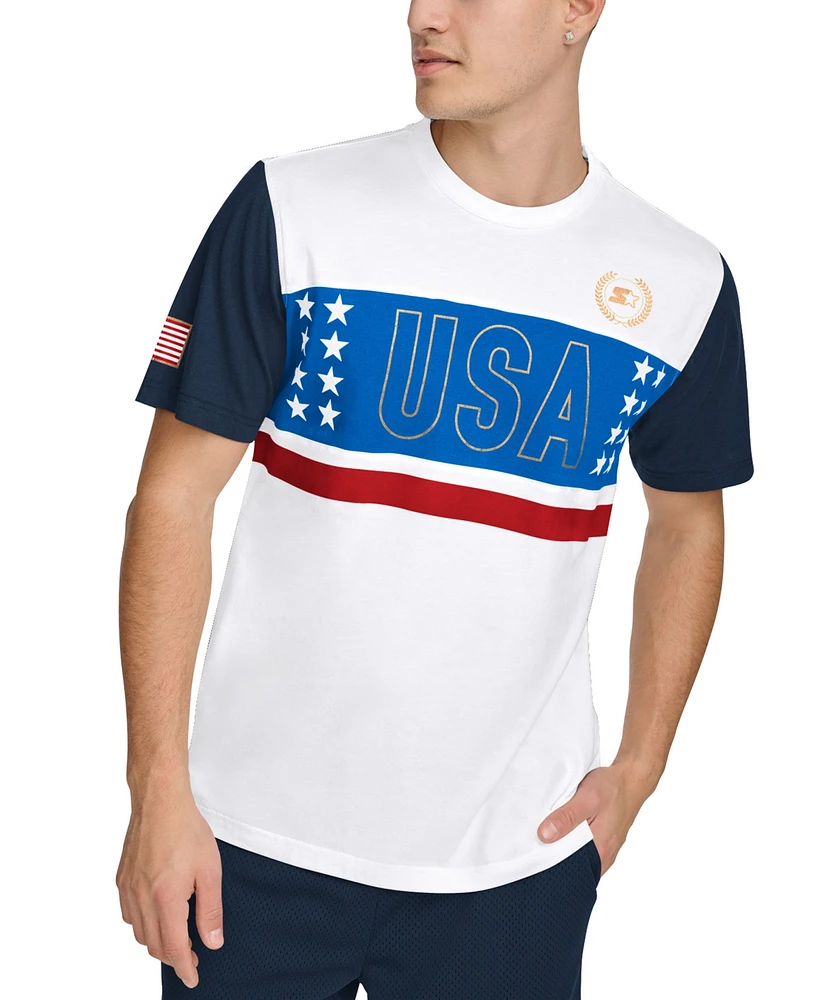 Starter Men's Opening Ceremony Colorblocked Graphic T-Shirt