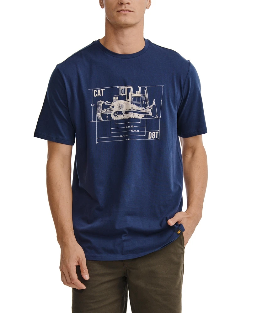 Caterpillar Men's Print Graphic T-shirt