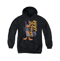 Space Jam 2 Boys Youth Daffy Standing Pull Over Hoodie / Hooded Sweatshirt