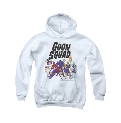 Space Jam 2 Boys Youth Goon Squad Group Pull Over Hoodie / Hooded Sweatshirt